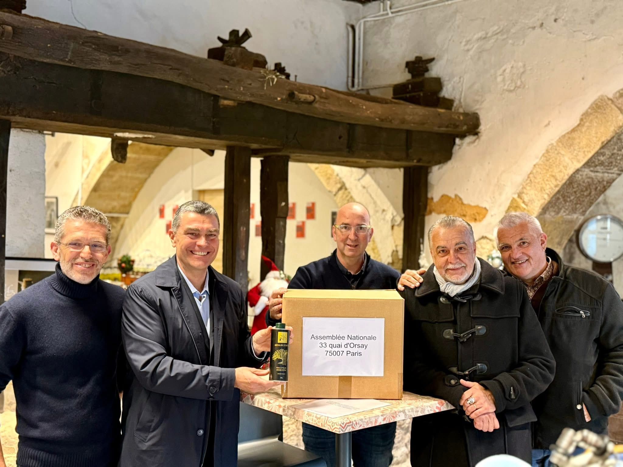 huile assemblée nationale 2025 Huile du Moulin à l'Assemblée Nationale !