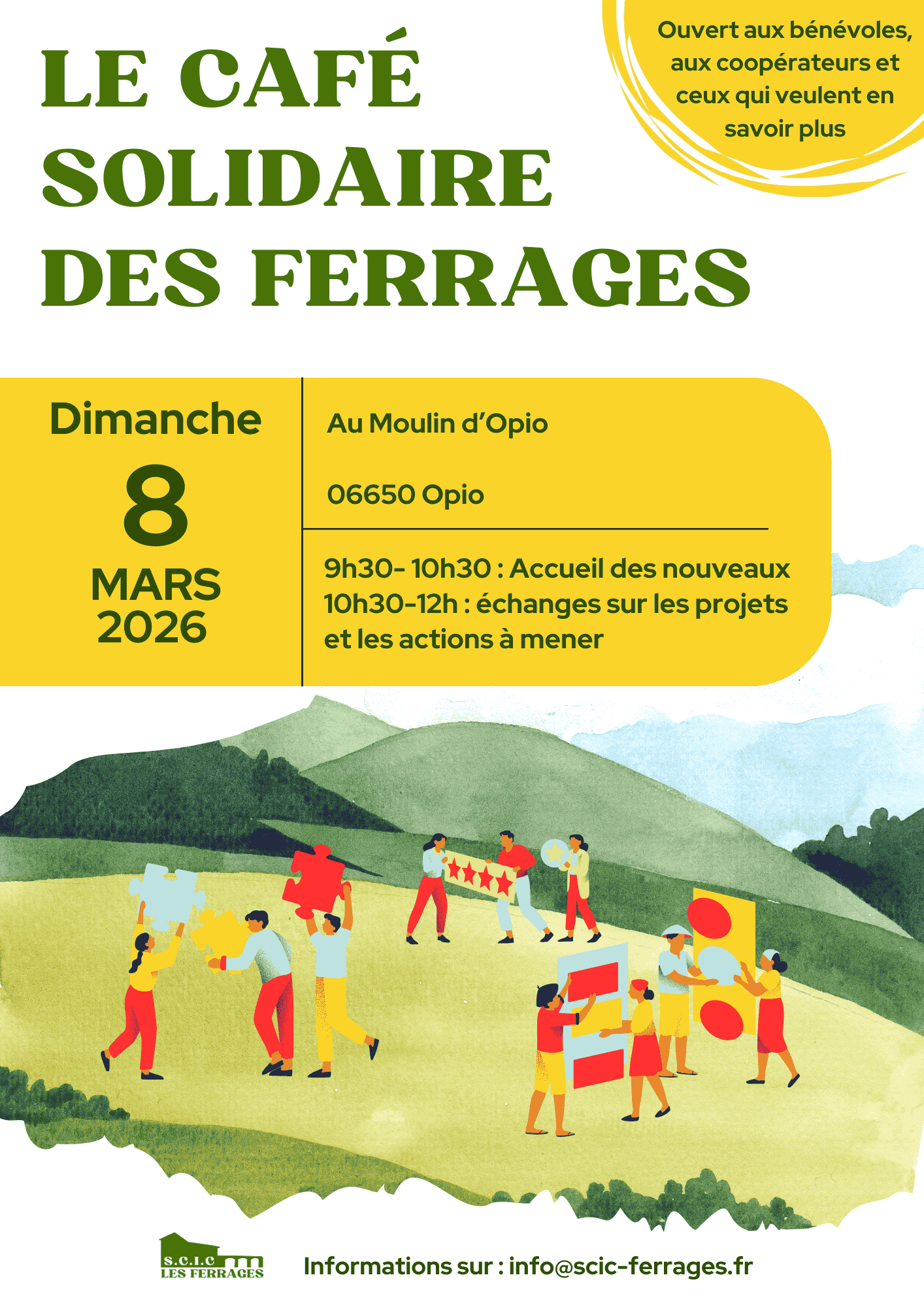 Café solidaire mars 2026 Café solidaire mars 2026