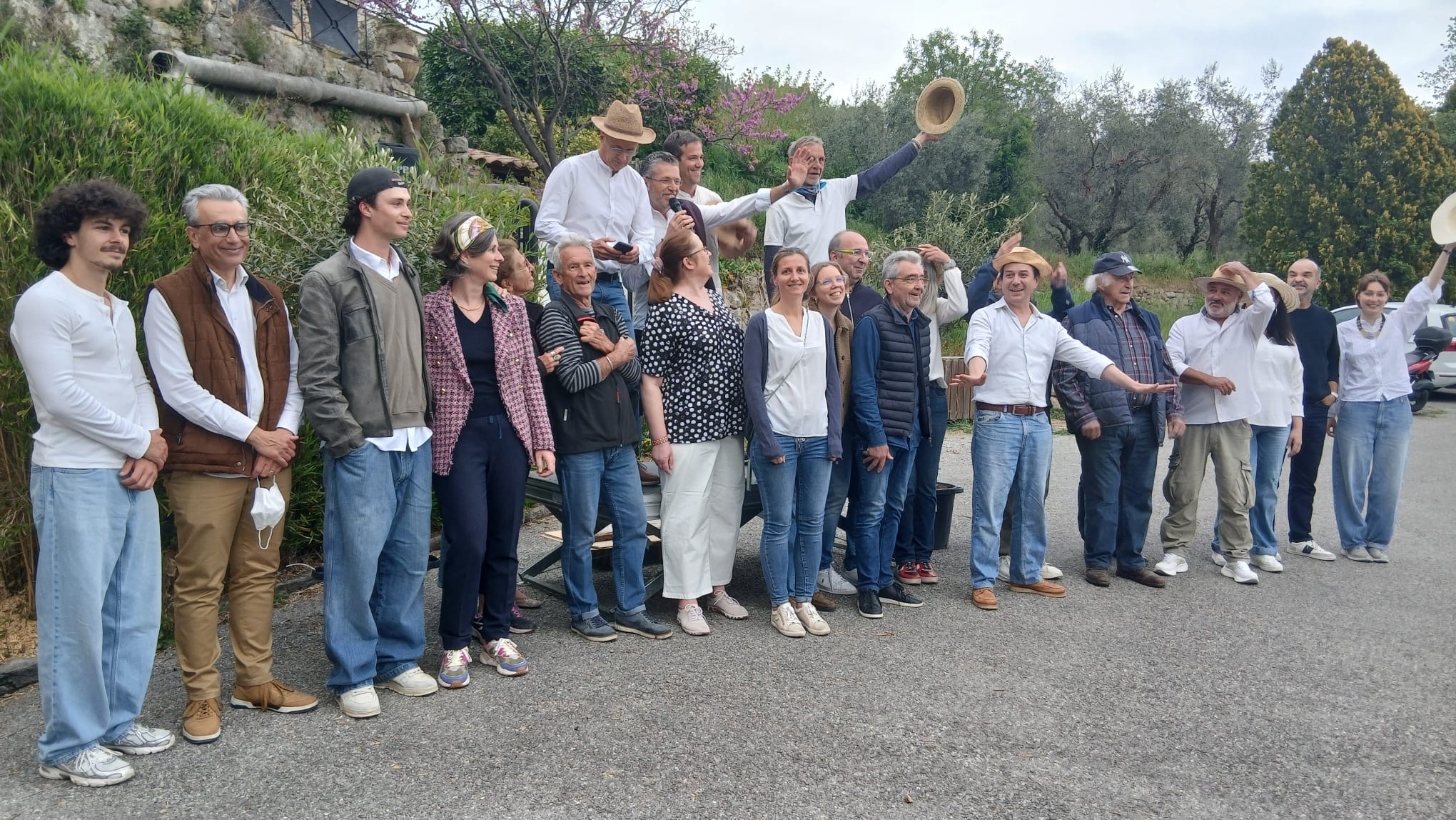 équipe du Moulin d'Opio